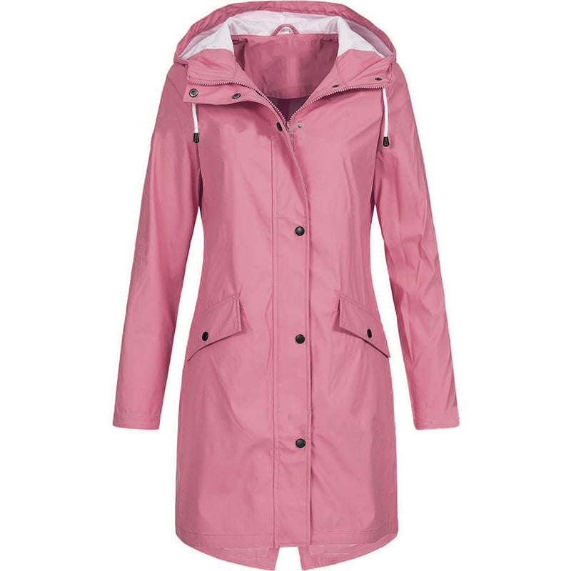 JULIANA REYNOLDS Waterproof Hooded Coat