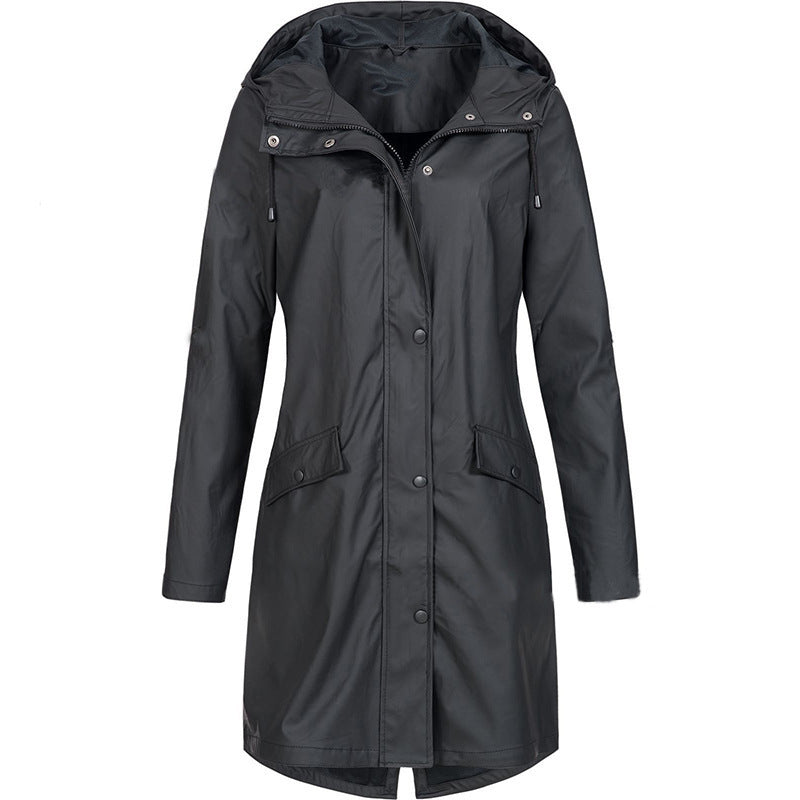 JULIANA REYNOLDS Waterproof Hooded Coat