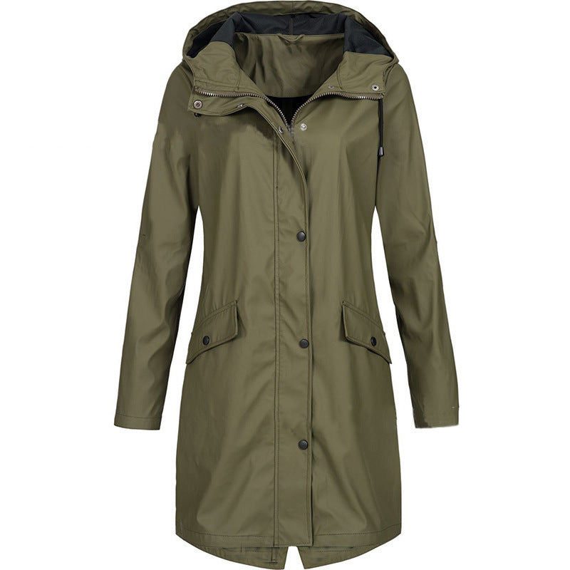 JULIANA REYNOLDS Waterproof Hooded Coat