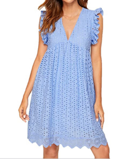 Pauline™ Jacquard Lace Summer Dress