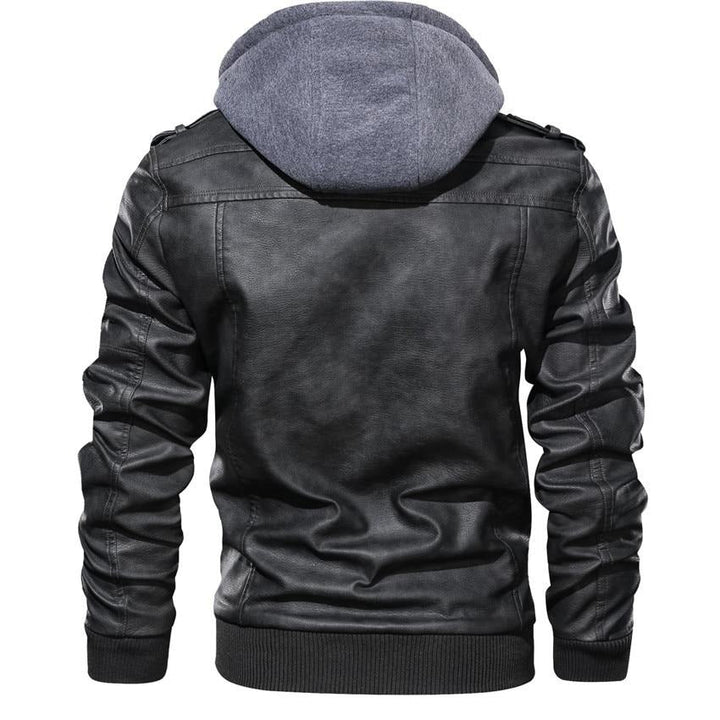 Synthetic Leather Jacket