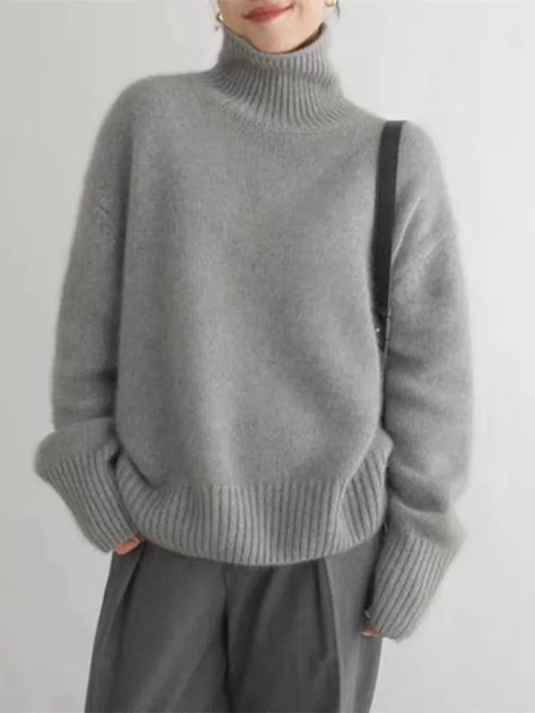 Alexandra™ - Cashmere Turtleneck