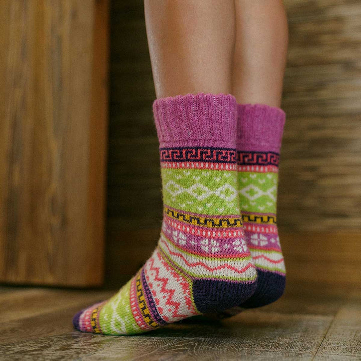 FREYA (5 PAIRS) - WOOL SOCKS FOR MEN & WOMEN