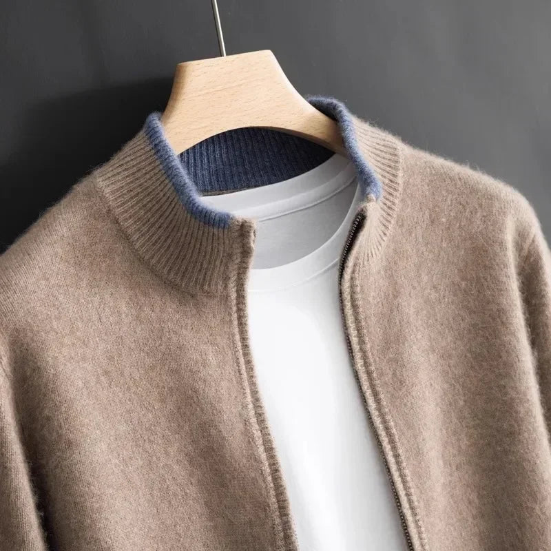 Henrik - Cashmere Zip Jacket