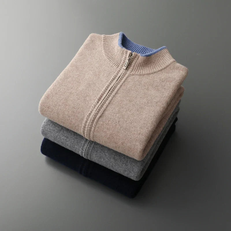 Henrik - Cashmere Zip Jacket