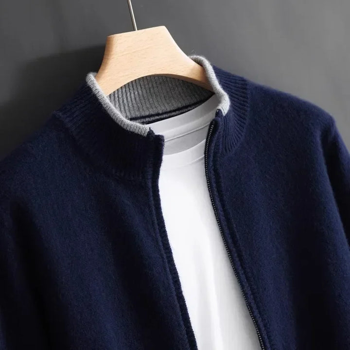 Henrik - Cashmere Zip Jacket