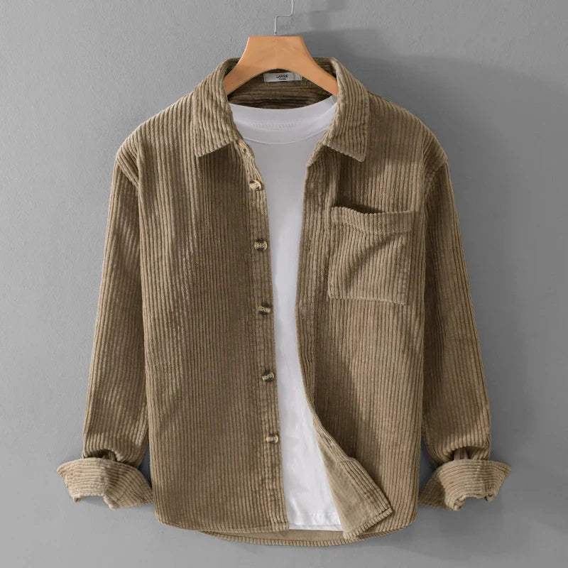 Sven | Corduroy Button Shirt