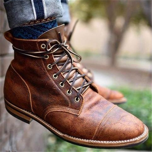 Jeremy – Robust Mens Leather Boots