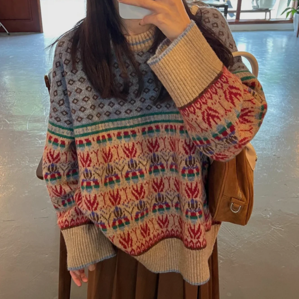 EIRA COLORFUL SWEATER