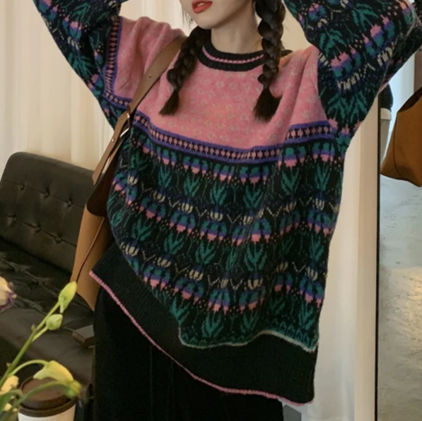 EIRA COLORFUL SWEATER