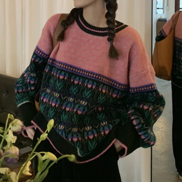 EIRA COLORFUL SWEATER