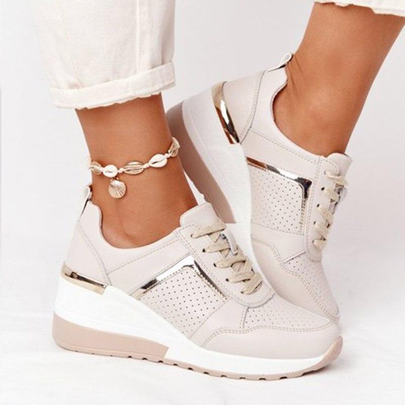 Maja™ | Comfortable Thick Heel Sneakers