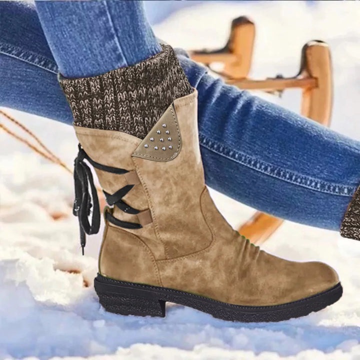 Samantha™ | Winter Lace-Up Boots