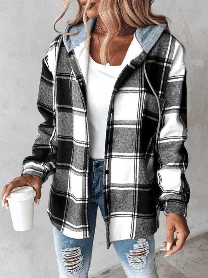 Kassandra™ | Women's Fleece Plaid Shirt