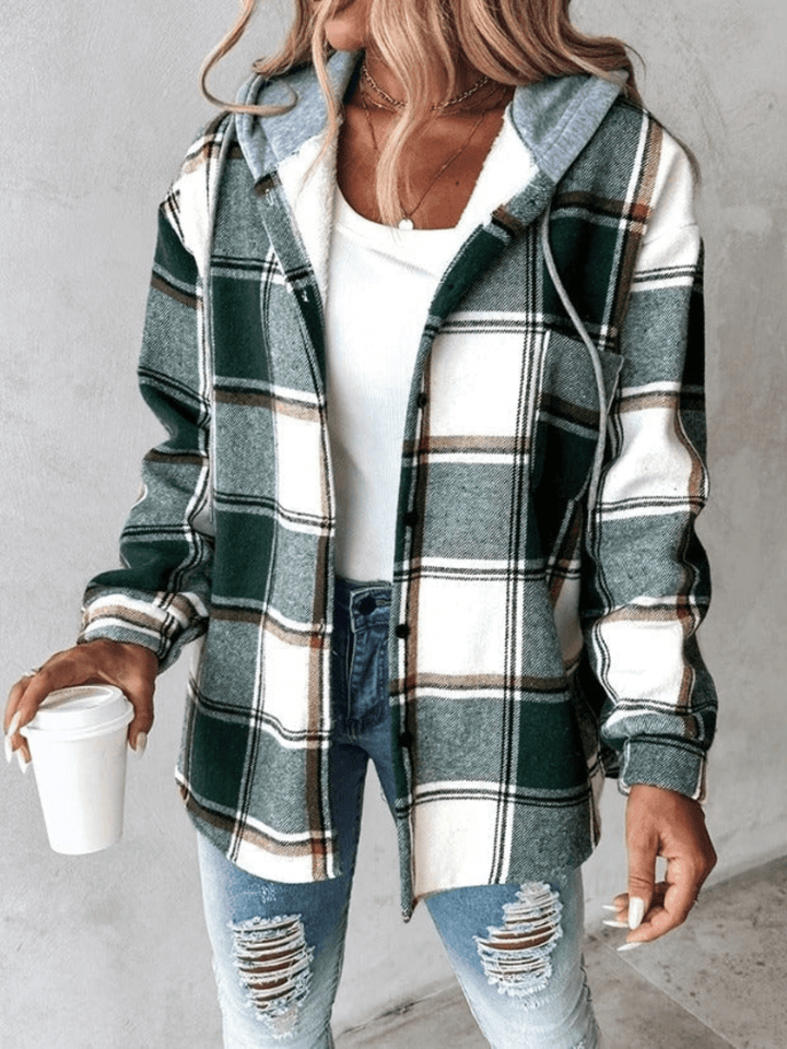 Kassandra™ | Women's Fleece Plaid Shirt